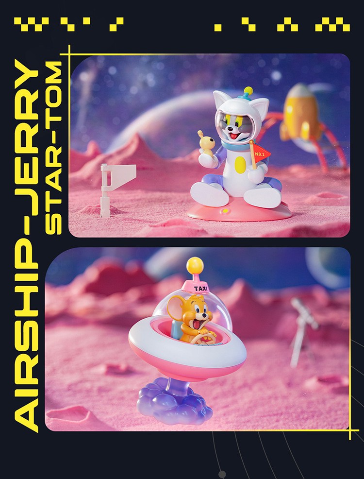 Blind Box - Tom and Jerry - Space Travel Series by 52toys (Set of 6+1 secret)