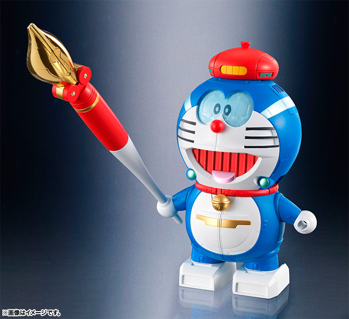 Chogokin Cho gattai SF Robot Fujiko F. Fujio Characters by Bandai (มือสอง สภาพ 90%)