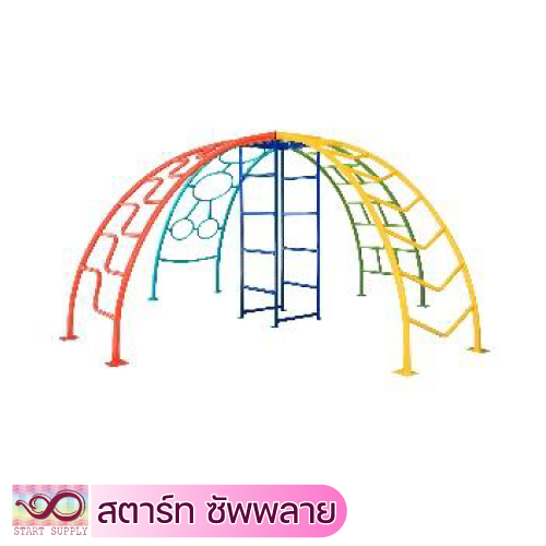 โดมปีนป่าย 4 แบบ
