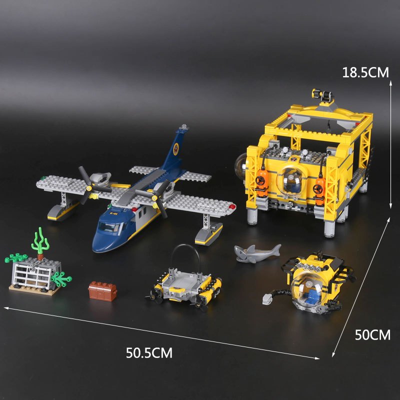 Lepin 02088 Deep Sea Operation Base 1016pcs