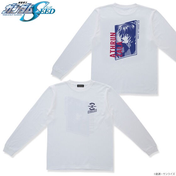 PRE-ORDER : Mobile Suit Gundam SEED Athrun Birthday Commemorative Item Long Sleeve Tee
