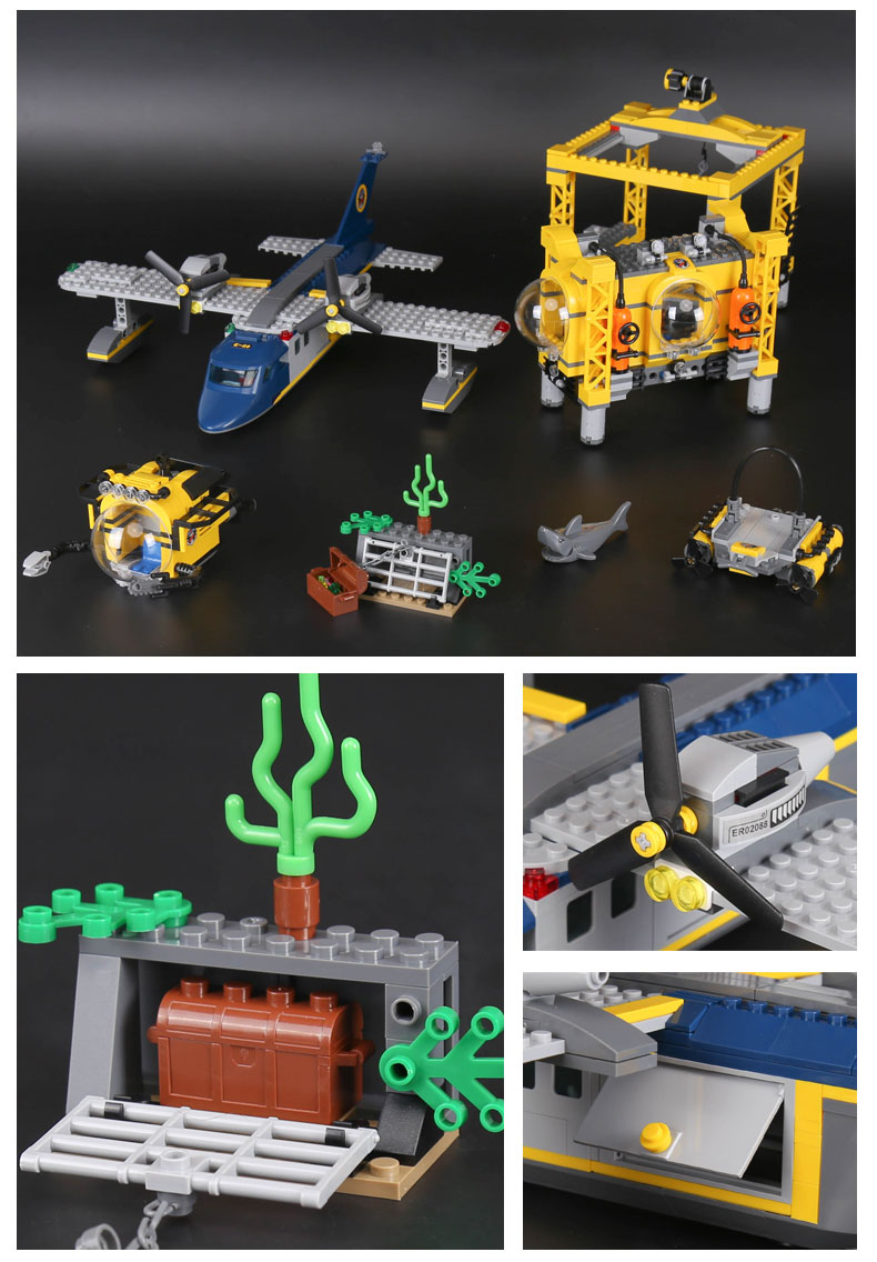 Lepin 02088 Deep Sea Operation Base 1016pcs