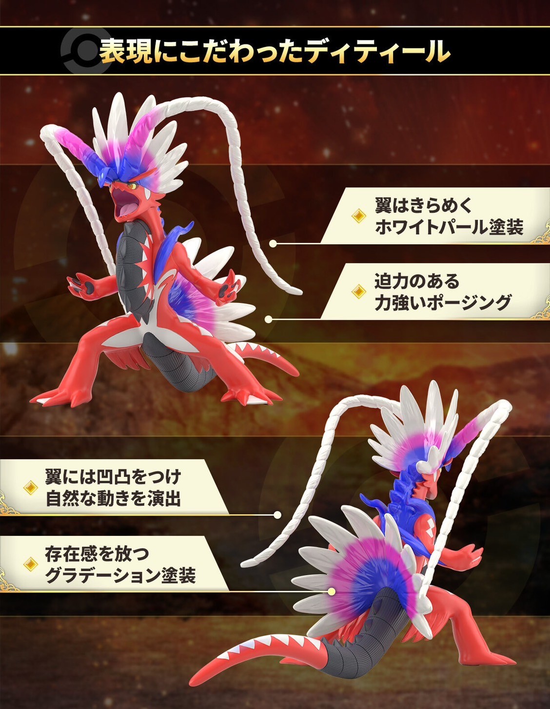 PRE-ORDER : Pokemon Scale World Paldea Region Koraidon / Miraidon