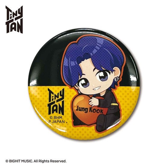 PRE-ORDER : TinyTAN Butter ver. Gyugyutto Trading Can Badge