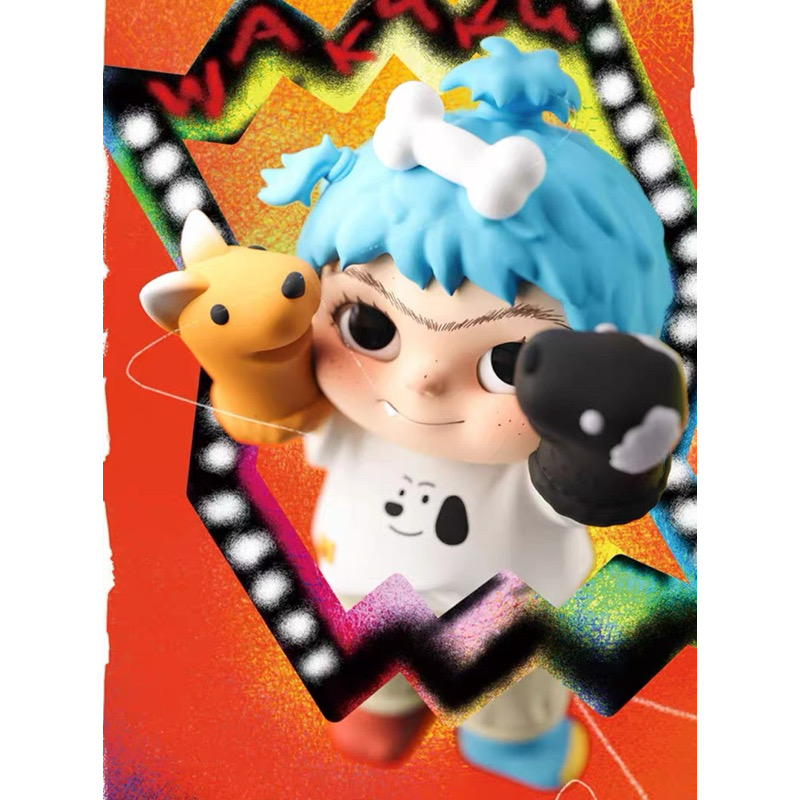 โมเดล ได้ 1 ตัว | Wakuku - Back To Childhood Series by Letsvan