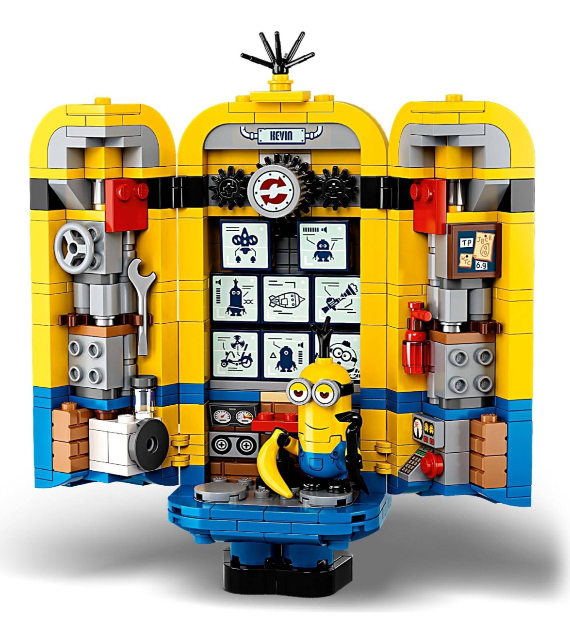 81779 Brick-built Minions and their Lair 876pcs