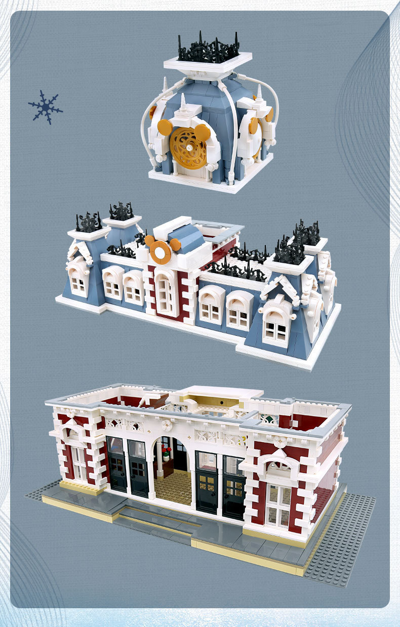 Mould King 11004 MKingLand：The Station of The Creamland 3132pcs