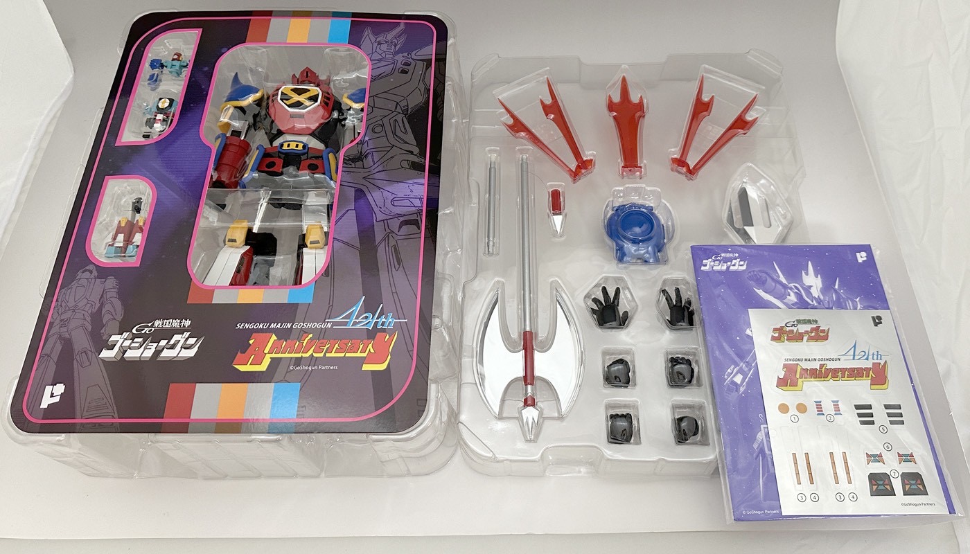 *ACGHK 2023 Event Exclusive* POSE+ Metal Series Sengoku Majin GoShogun (42th Anniversary Ver.) by AWAKEN STUDIO (Art Storm) (มีกล่องน้ำตาล) (สภาพใหม่เปิดเช็ค)