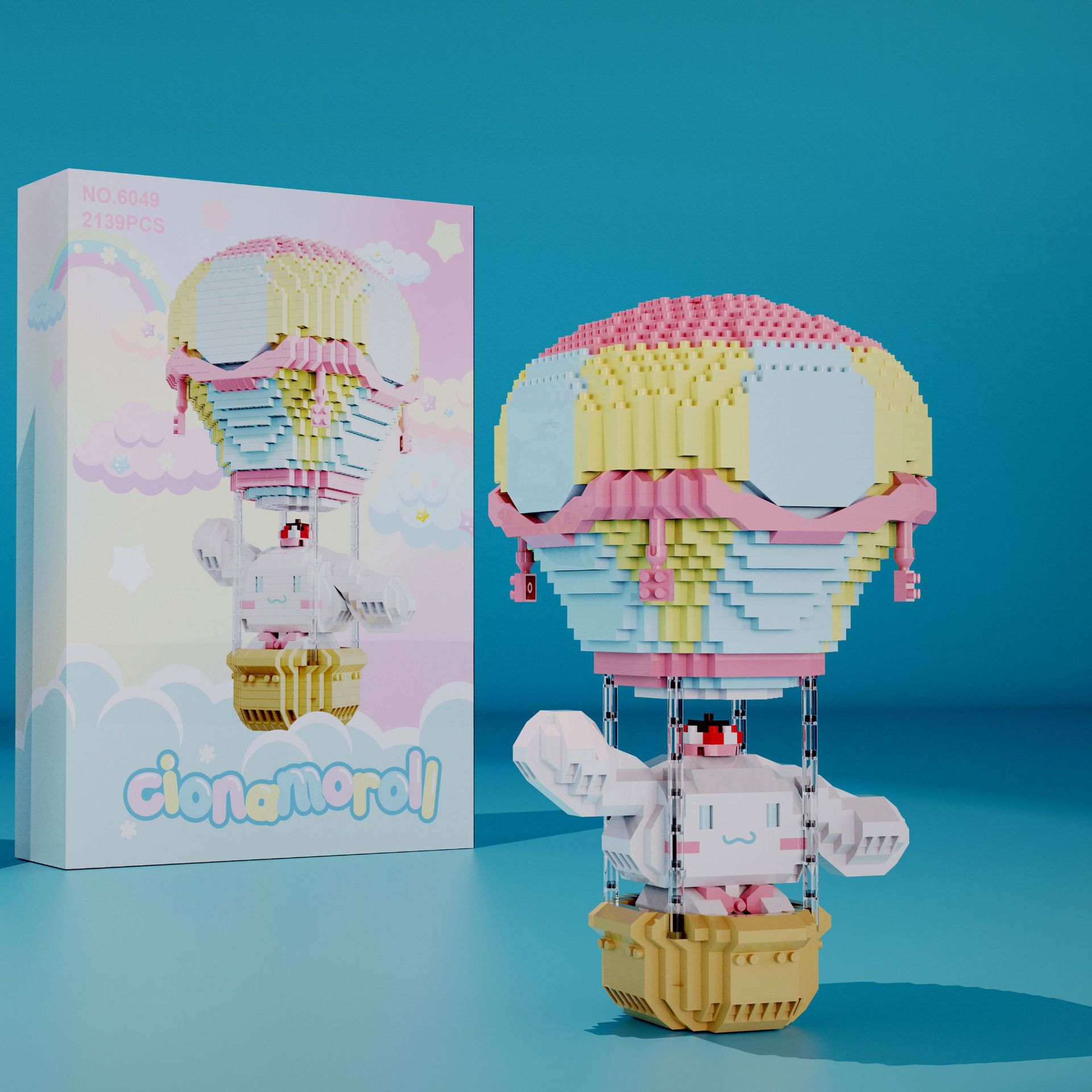 Gejia 6049 Cinnamoroll in Balloon 2139pcs