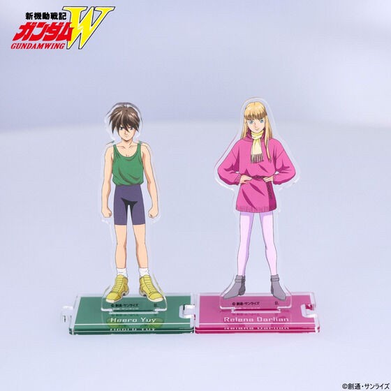 PRE-ORDER : New Mobile Report Gundam W Connected Acrylic Stand (14 types in total)