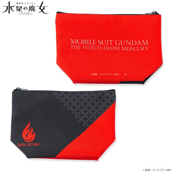 PRE-ORDER : Mobile Suit Gundam The Witch from Mercury Character Motif Mark Pouch