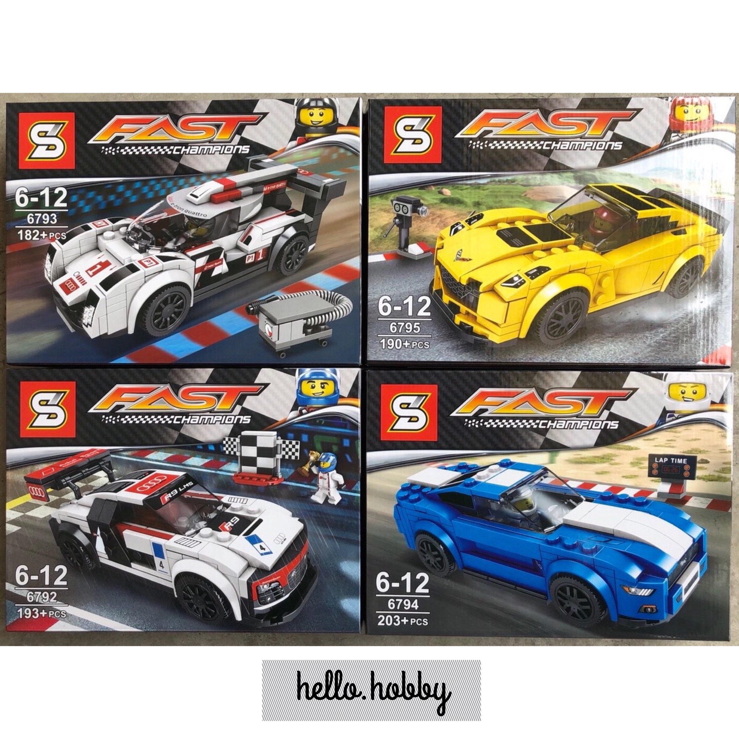 SY 6792-6795 Speed Champions