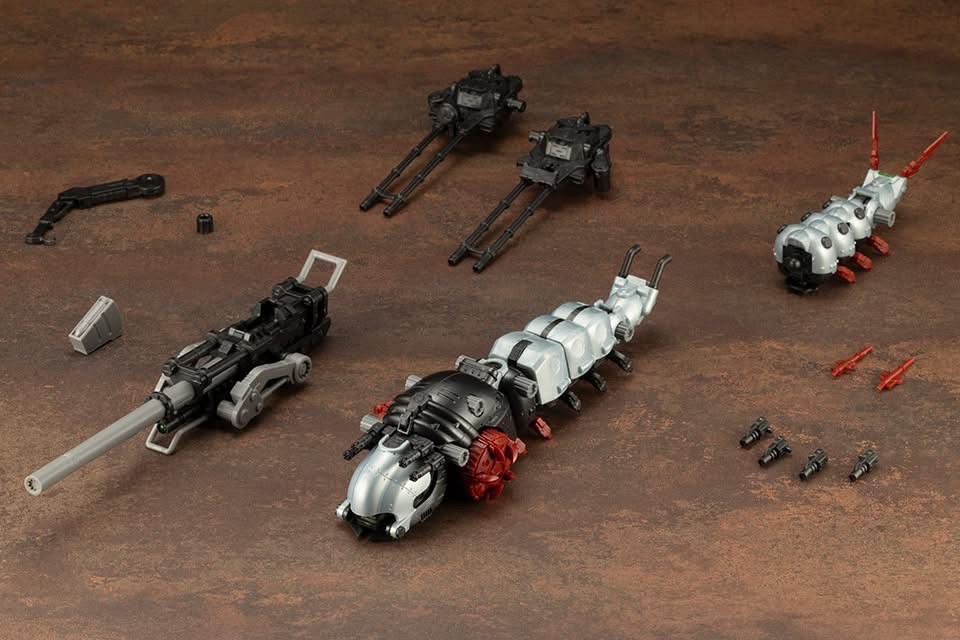 Pre-order : 1/72 Zoids: EZ-006 Molga Full Option Set Plastic Model Kit by Kotobukiya