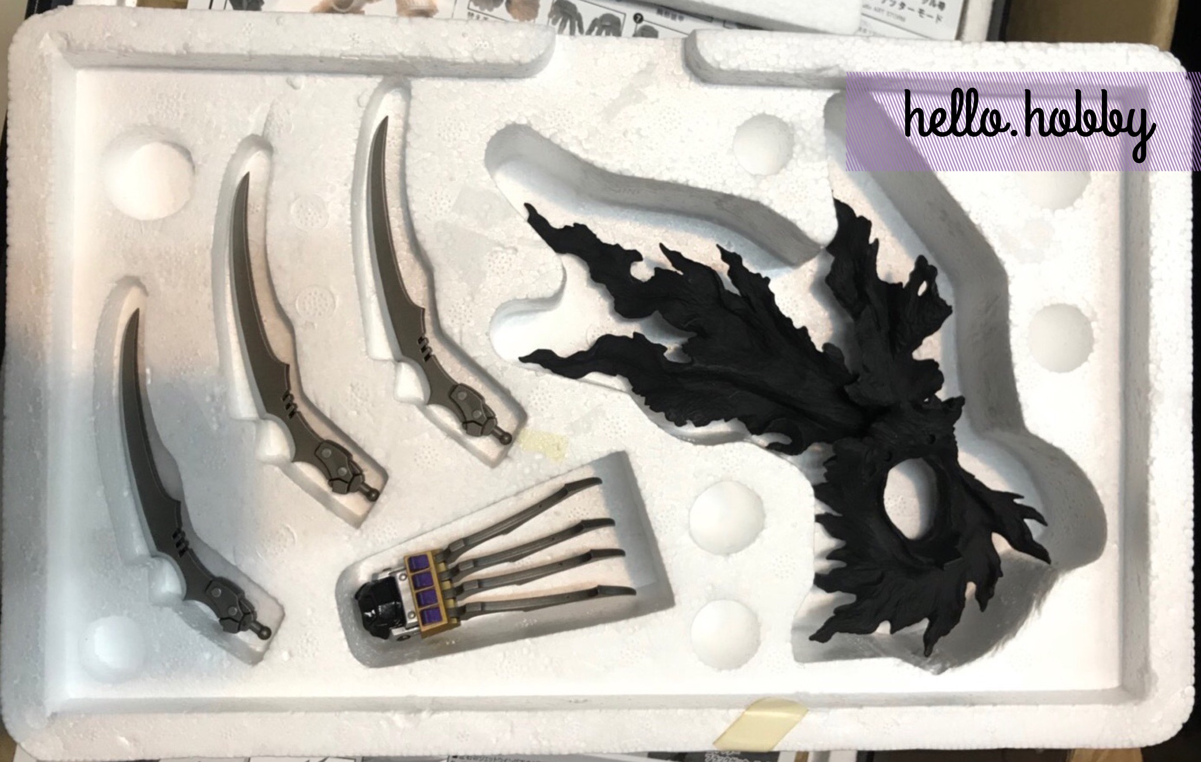 Fewture EX Gokin Shin Getter 1 Changing Set Black Ver. / Black Getter Mode (มือสอง สภาพ 98%)