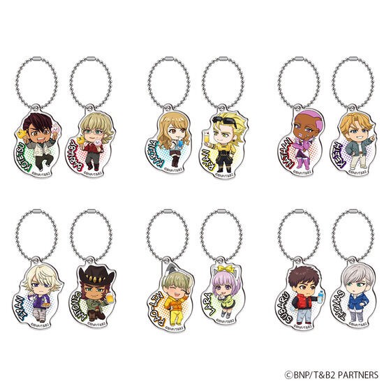 PRE-ORDER : TIGER & BUNNY 2 in NAMJATOWN Mini Charm Set