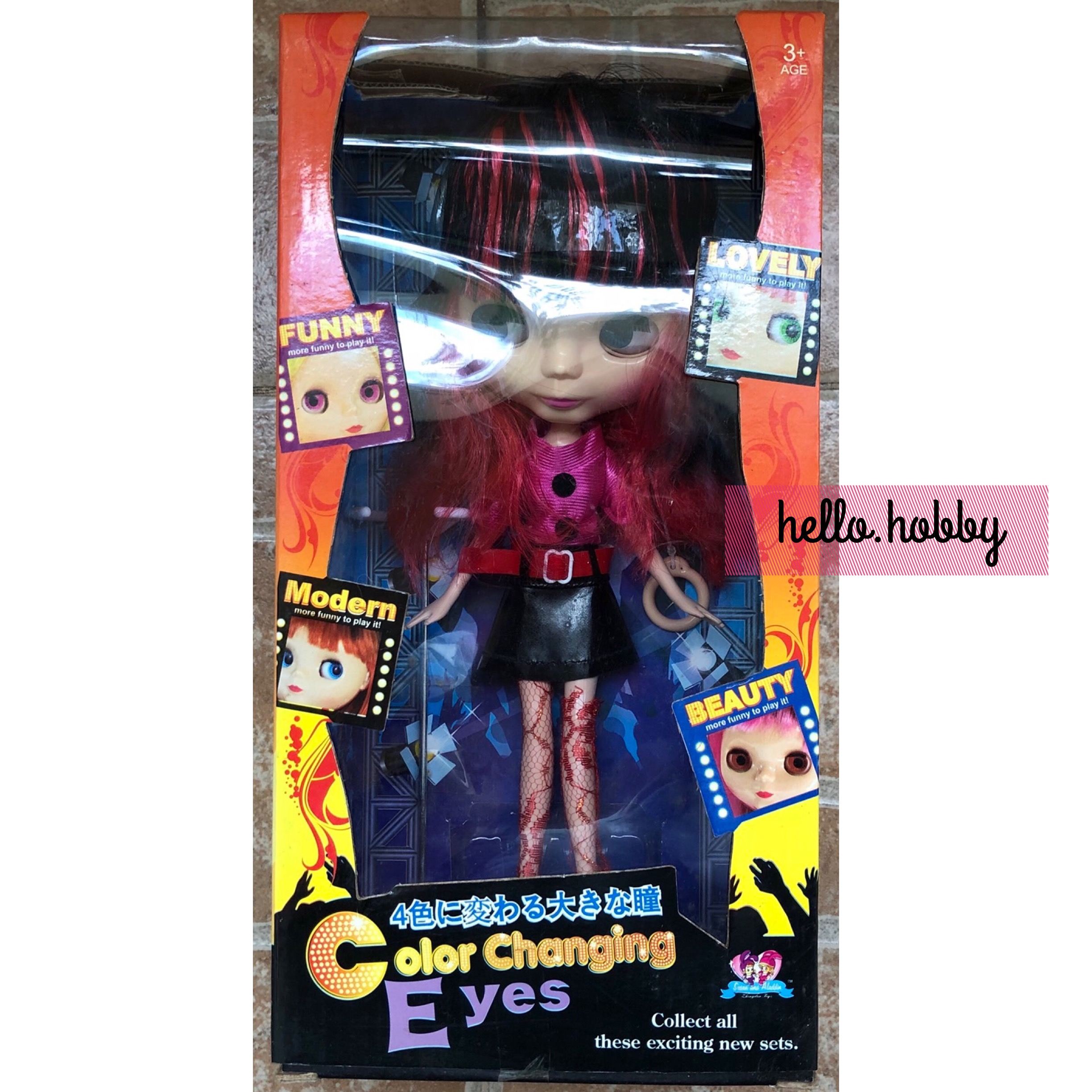 Color Changing Eyes Doll ตุ๊กตาตาเปลี่ยนสีได้