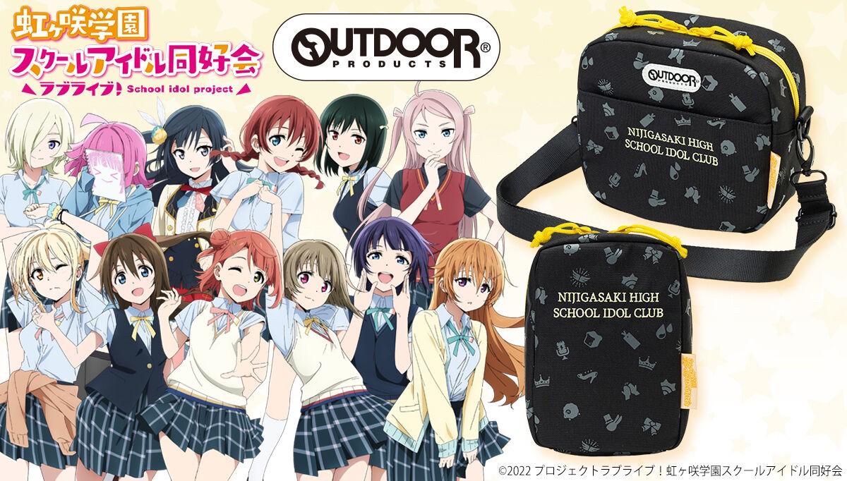 PRE-ORDER : Love Live! OUTDOOR PRODUCTS Vertical Pouch