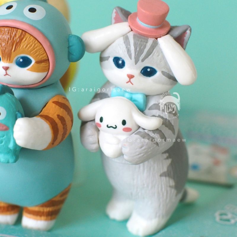 Mofusand x Sanrio Characters by Kitan Club (Set of 6)