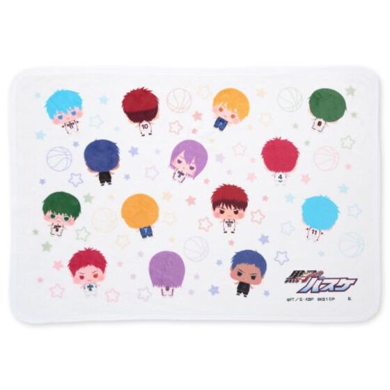 PRE-ORDER : Kuroko's Basketball Chii Chara Series Blanket