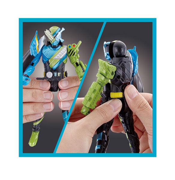 Masked Rider Build - BCR07 KR Build Pirate Train Form by Bandai