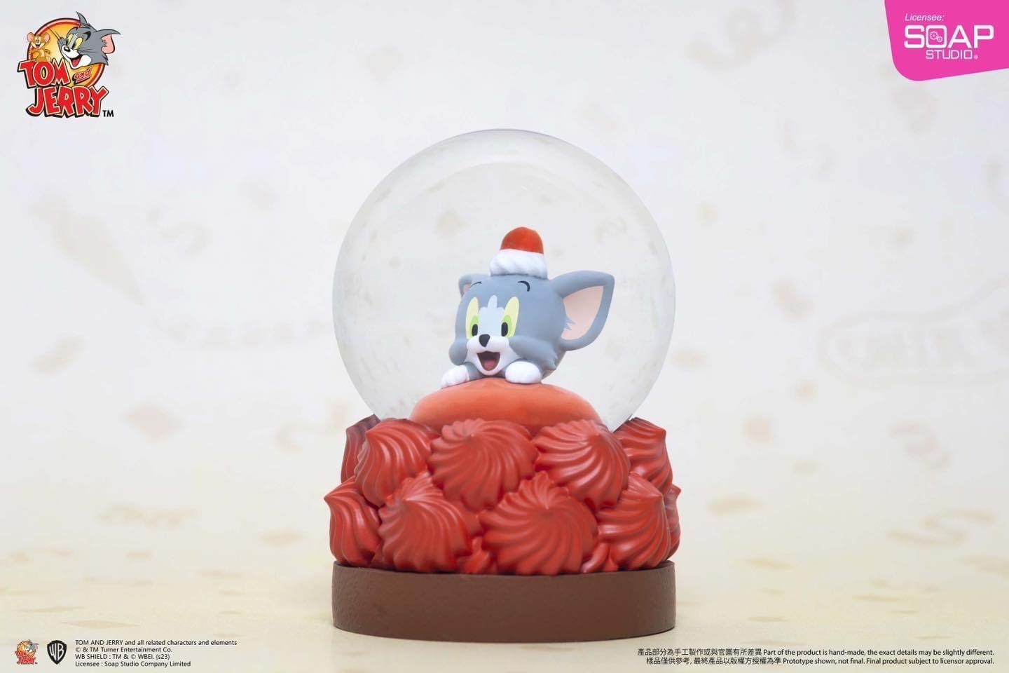 Tom & Jerry Dessert Series Mini Snow Globe by Soap Studio