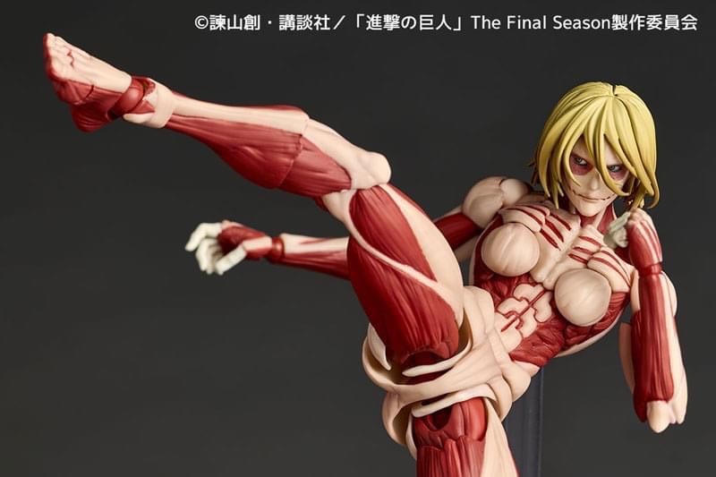 Pre-order : Revoltech Amazing Yamaguchi Attack on Titan Female Titan by Kaiyodo