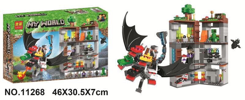 Lari 11268 Minecraft 580pcs
