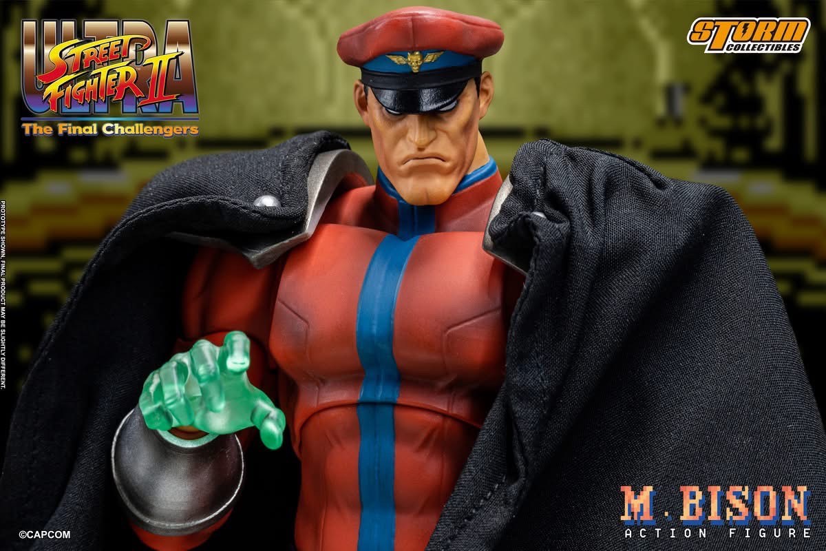 Pre-order : Ultra Street Fighter II: The Final Challengers M. Bison by Storm Collectibles