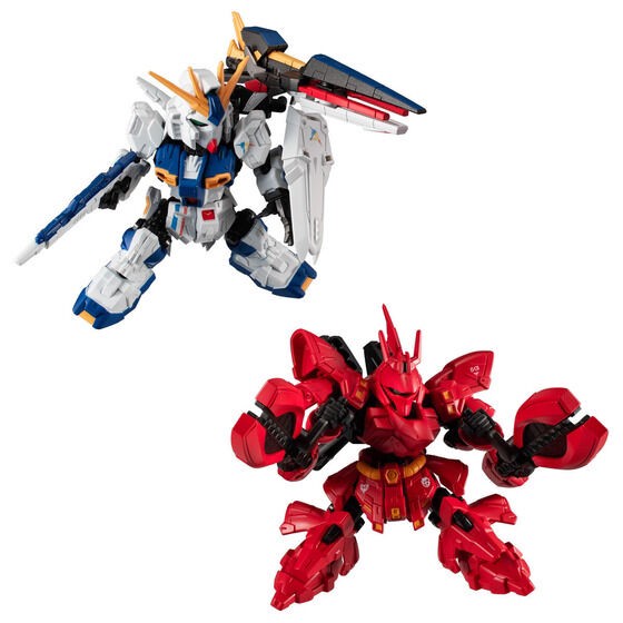 PRE-ORDER : MOBILITY JOINT GUNDAM RX-93ff Nu Gundam & MSN-04FF Sazabi Set