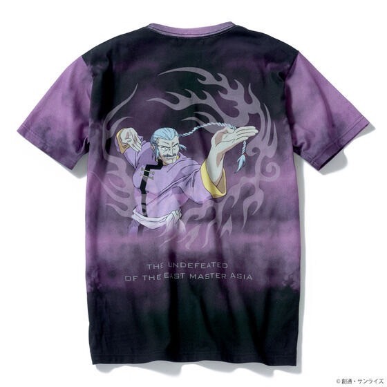 PRE-ORDER : STRICT-G "Mobile Fighter G Gundam" The Undefeated of the East Master Asia T-shirt Full Color