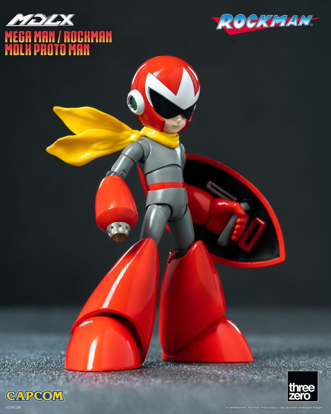 Pre-order : Rockman / Mega Man MDLX Proto Man by Threezero