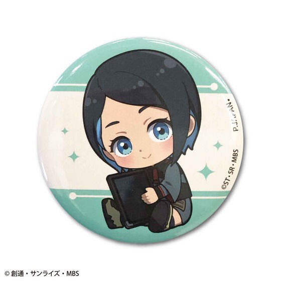 PRE-ORDER : Mobile Suit Gundam The Witch from Mercury Trading Can Badge Gyugyutto