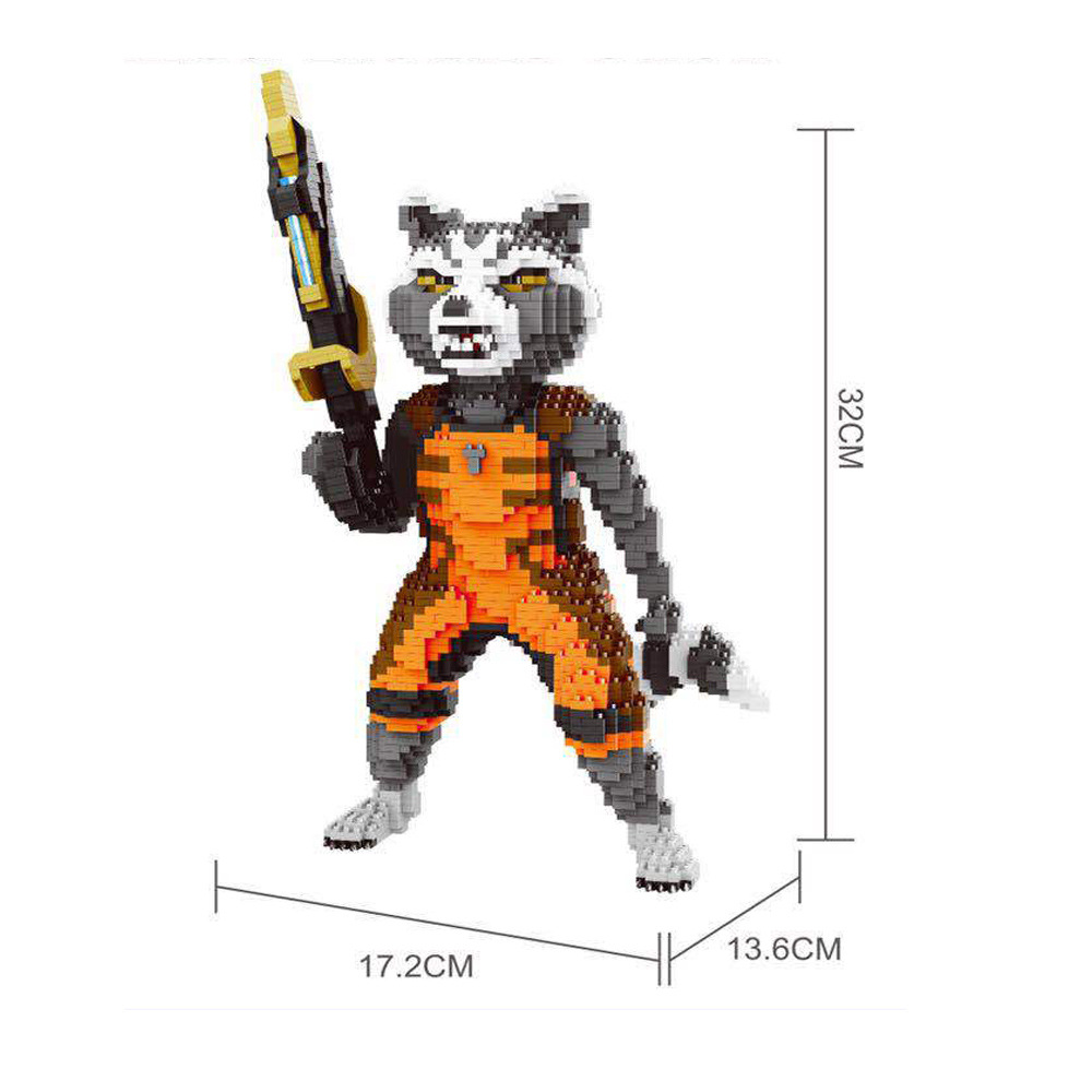 Shangji 21819 Guardians of Galaxy Rocket Raccoon 2560pcs