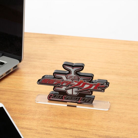 PRE-ORDER : Acrylic Logo Display EX Kamen Rider Kabuto GOD SPEED LOVE