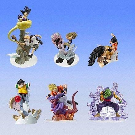 HG Dragon Ball Z Imagination Figure 8 Gashapon by Bandai (Set of 6)