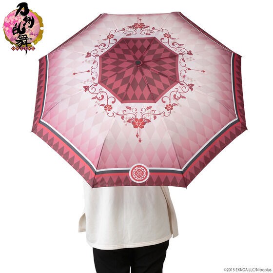 PRE-ORDER : Touken Ranbu -ONLINE- Hokusai Graphic Folding Umbrella 4 Types