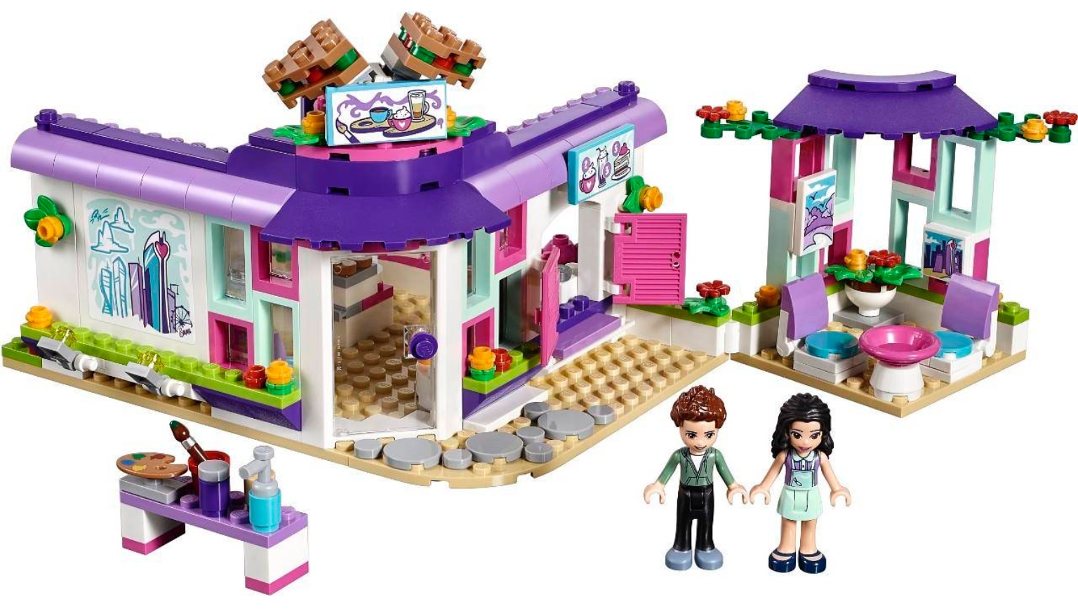 Lepin 01060 Friends Emma's Art Café 423pcs