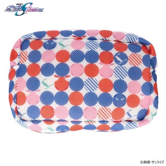 PRE-ORDER : Mobile Suit Gundam SEED FREEDOM Haro Tori Blue Dot Item Laundry Net Pouch