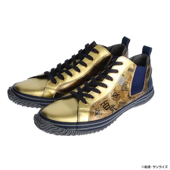 PRE-ORDER : STRICT-G SPINGLE MOVE "Mobile Suit Z Gundam" Leather Sneakers
