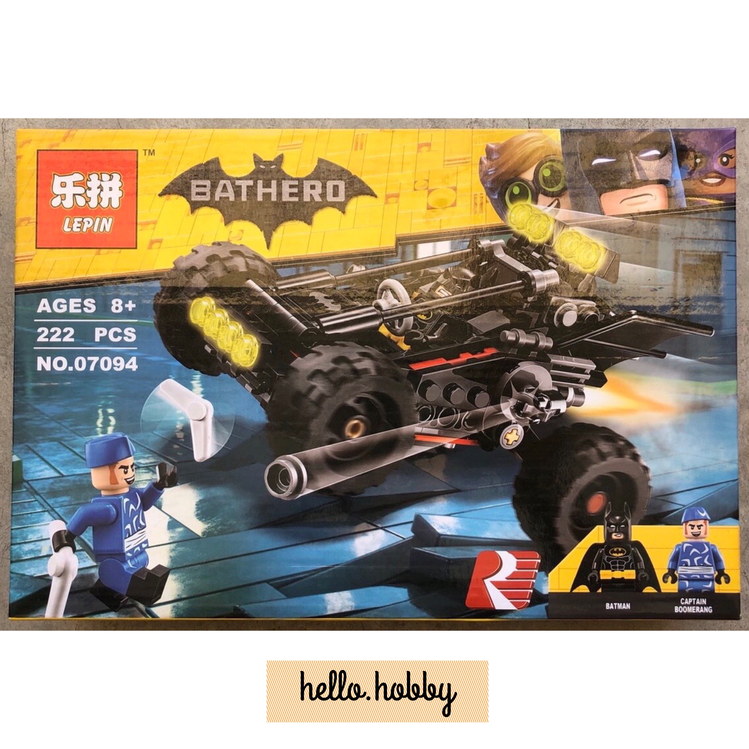 Lepin 07094 The Bat-Dune Buggy 222pcs