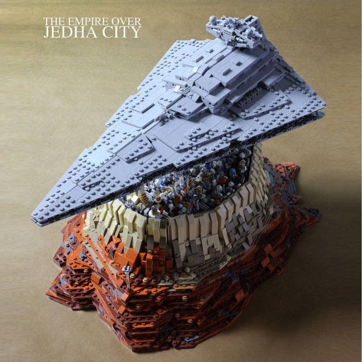Mould King 21007 Star Wars The Empire over Jedha City 5162pcs
