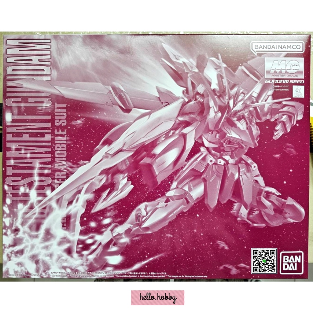 Gundam - MG 1/100 - Testament Gundam Plastic Model by Premium Bandai (Limited Lot JP)