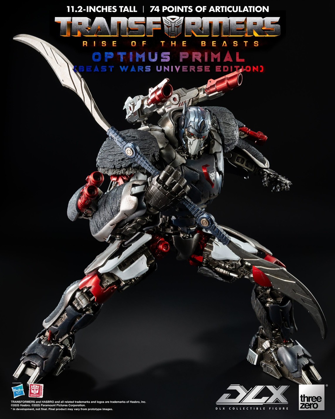 Pre-order : Transformers: Rise of the Beasts DLX Optimus Primal (Beast Wars Universe Edition) (Standard Ver.) by Threezero