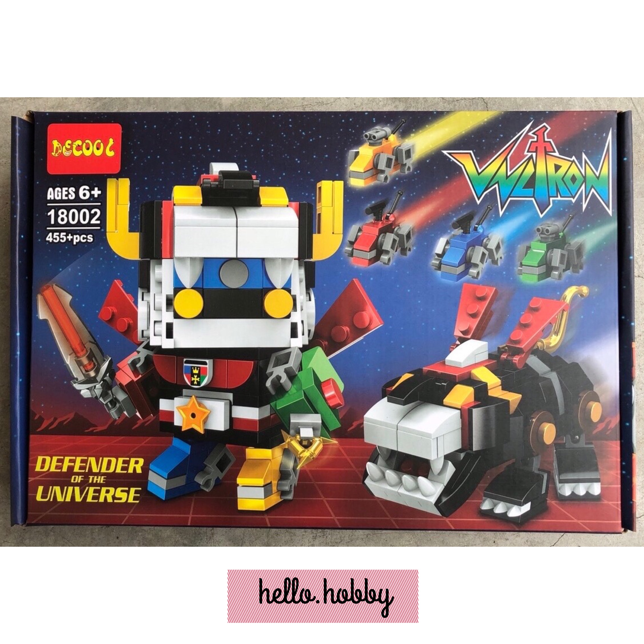 Decool 18002 VOLTRON 455pcs