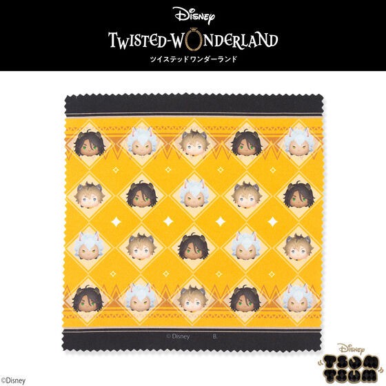 PRE-ORDER : Hapikuro! Disney Twisted Wonderland Tsum Tsum Multi Cloth (Random)