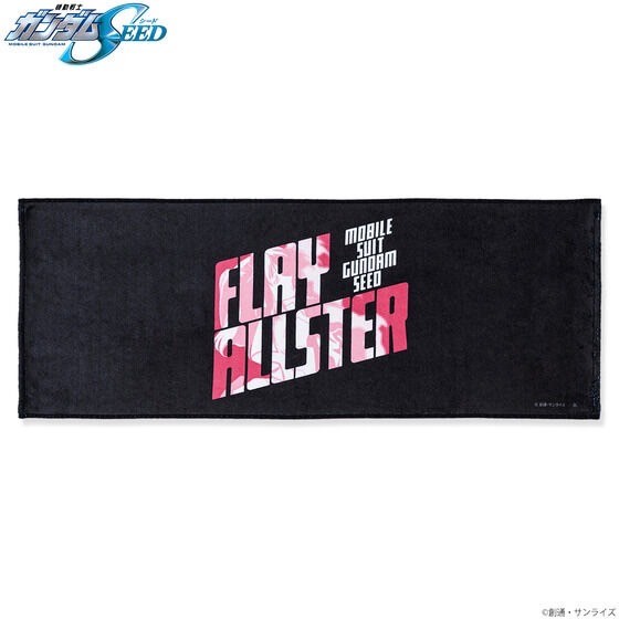 PRE-ORDER : Mobile Suit Gundam SEED Flay Allster Motif Face Towel