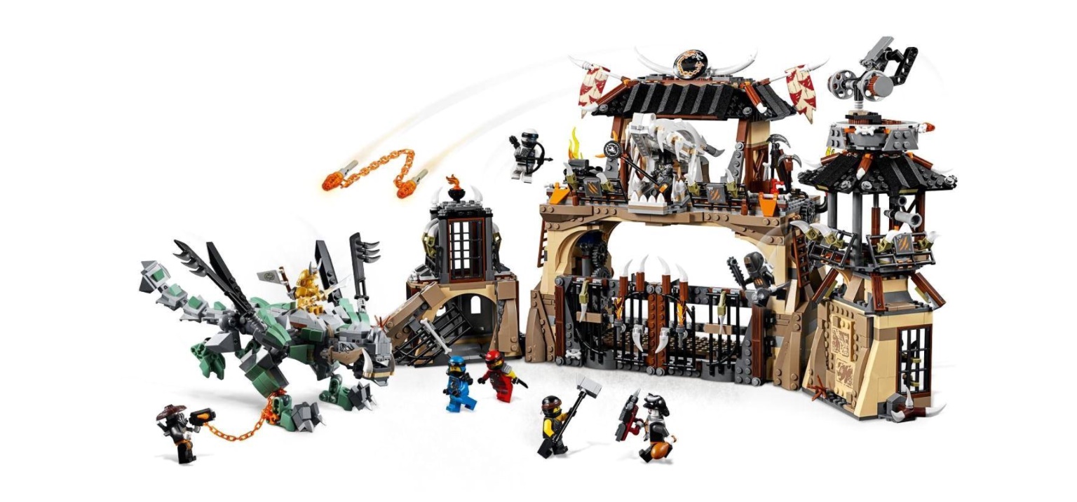 Lepin 06082 Ninjago Dragon Pit 1859pcs