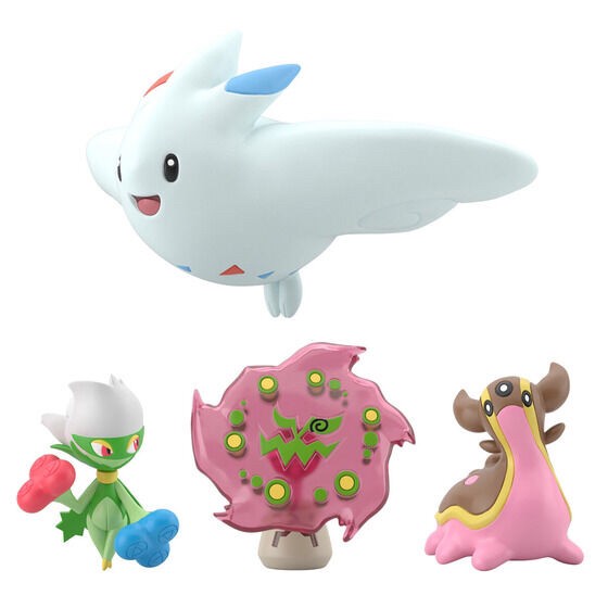 PRE-ORDER : Pokemon Scale World Sinnoh Roserade & Tritodon (Nishi no Umi) & Mikaruge & Togekiss