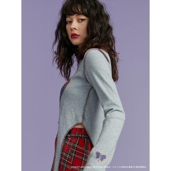 PRE-ORDER : JoJo's Bizarre Adventure Stone Ocean x jouetie Garter Fit T-Shirt