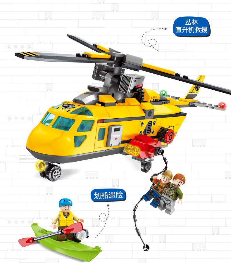 Sembo Block - 603030 Rescue Team 324pcs